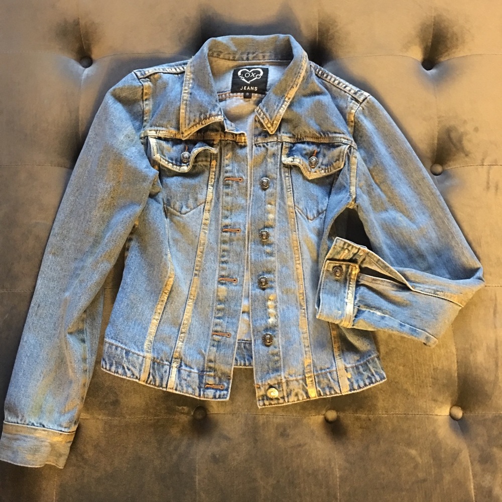 XOXO JEAN JACKET